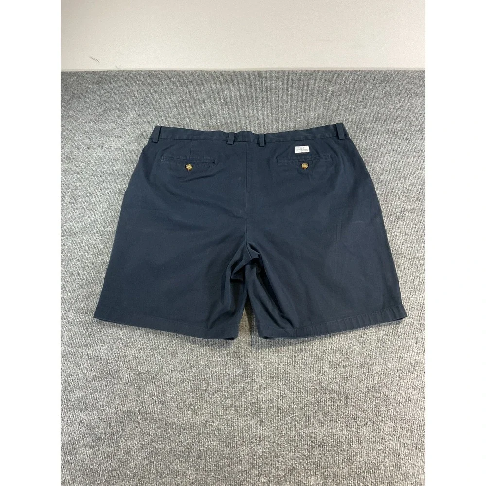 Vineyard Vines Men's Chino Shorts Size 40 Navy Blue Flat Front Casual Preppy Gol